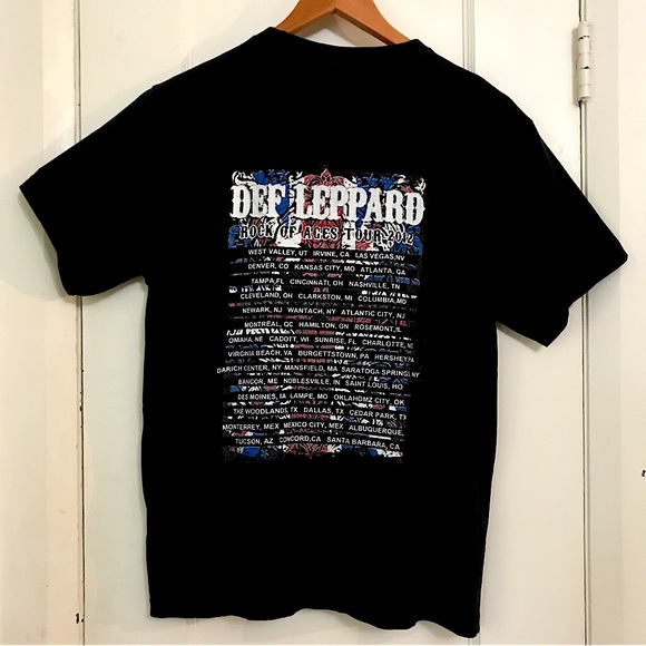 Def Leppard Tour T-Shirt - Picture 3 of 5